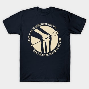 Then I took an Arrow to the Knee T-Shirt